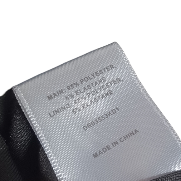 MESHKI Rachel Black Strapless High Slit Maxi Dress Medium - Picture 8 of 8